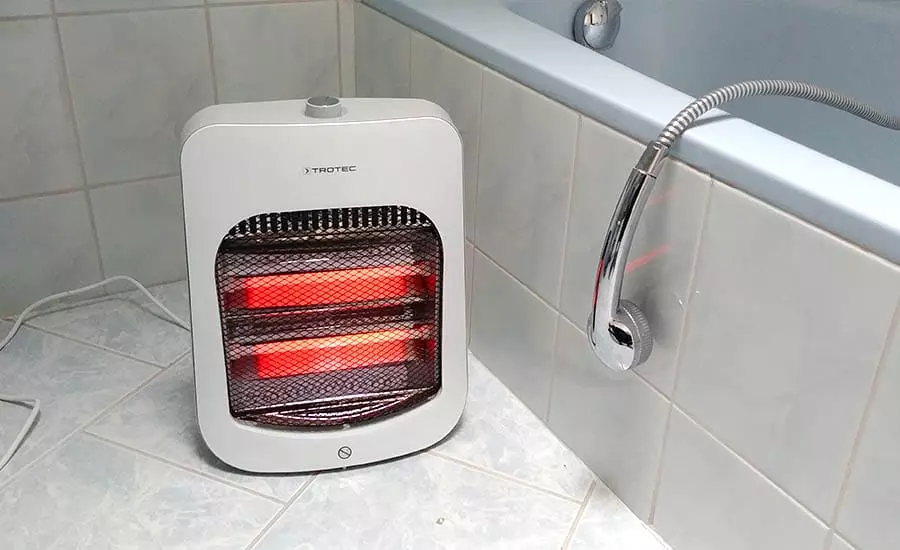 5 safety tips for using a space heater in a bathroom