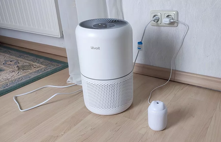 air purifier with humidifier