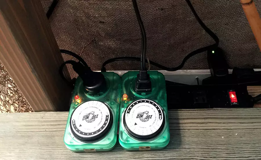 can you plug a space heater into a timer