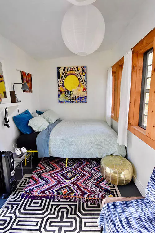 college dorm with an oil-filled space heater - seems to be allowed