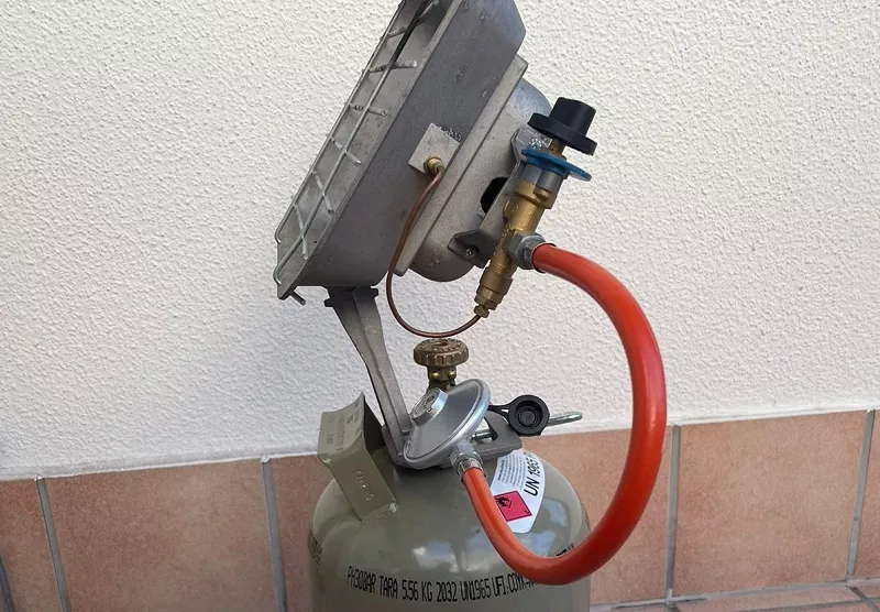 propane tank top heater