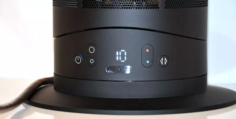 dyson hot and cool thermostat determines energy efficiency and running cost