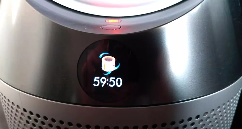 dyson humidify deep clean cycle stuck problem