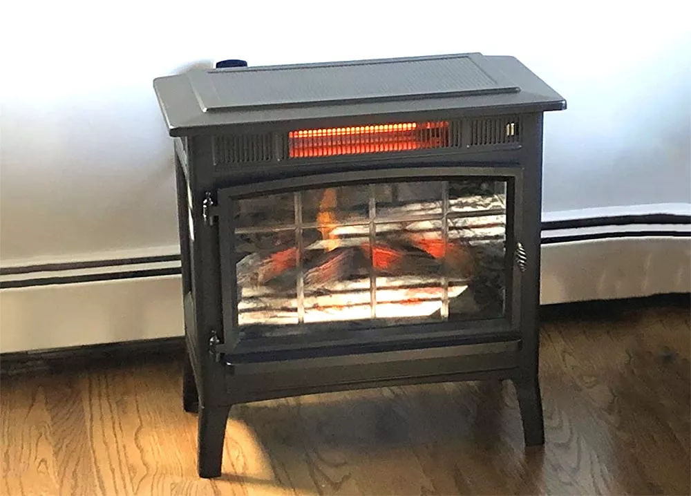 electric fireplace free standing
