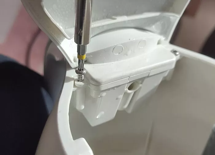 electric kettle unscrew handle