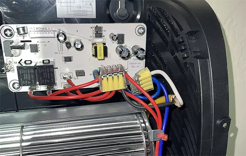 heat storm heater disassembly inspect electronics