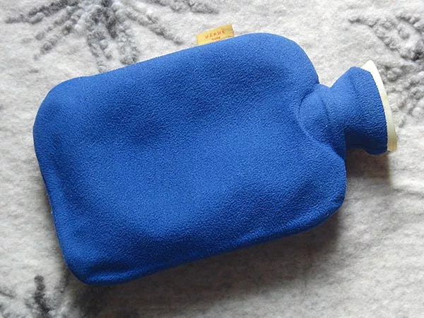 hot water bottle to replace leaving an oil heater on all night 