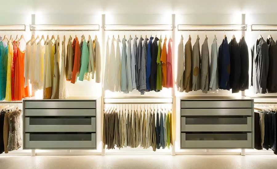 how to heat a walk in closet