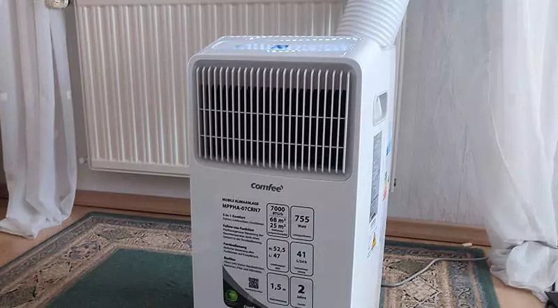 how to make a portable air conditioner more efficient