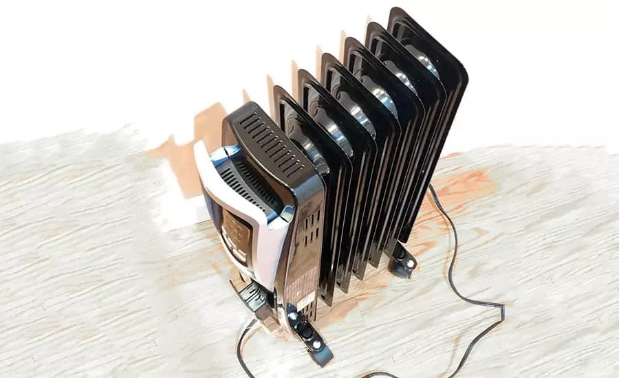 oil heater electricity usage and power consumption