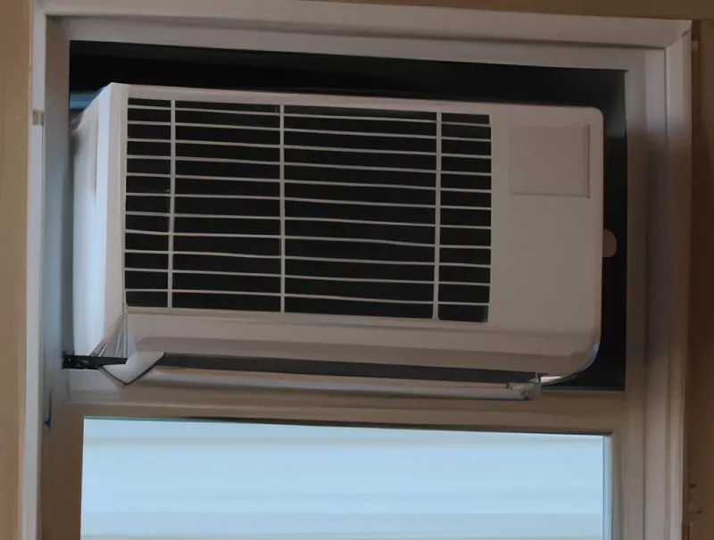 poorly insulated window AC