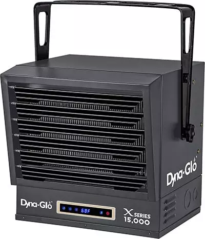 space heater dynaglo 15000 watts