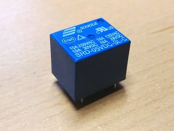how a space heater relay looks like