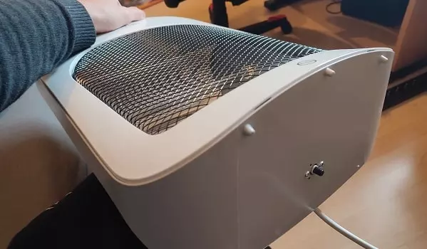 space heater tip over shut off protection