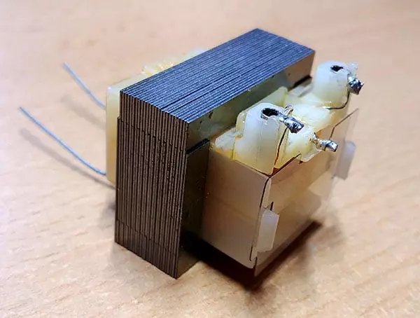 how a transformer in a space heater looks like