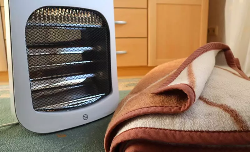 space heater vs electric blanket