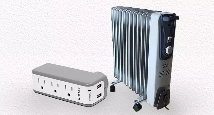 surge protector space heater