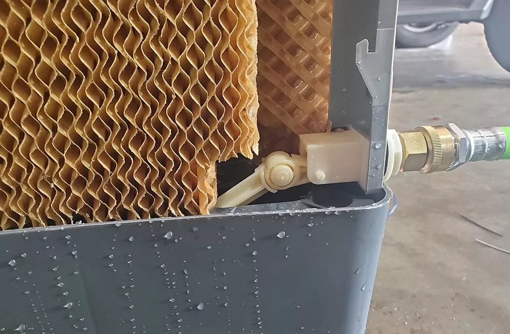 swamp cooler wet water pads