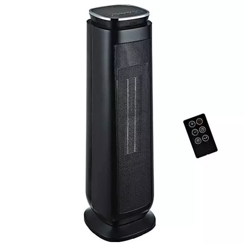 tower space heaters with eco mode don’t blow fuses