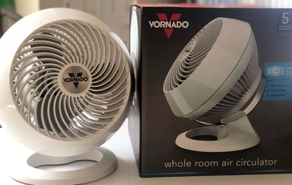 vornado fan with box