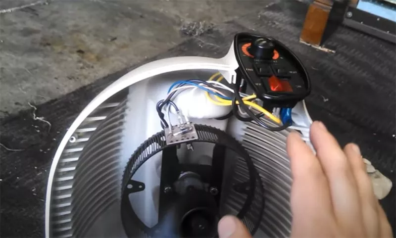 vornado space heater open power switch fan
