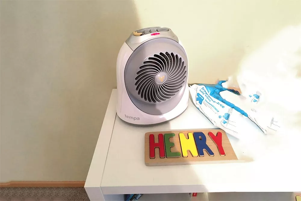 vornadobaby tempa child-safe lockable space heater