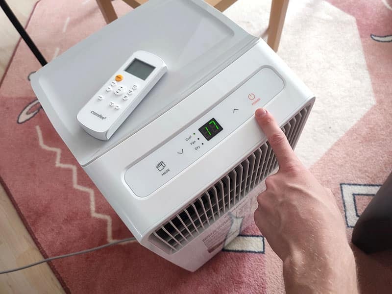 how to make a portable air conditioner quiet