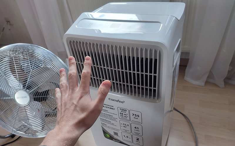 how to fix portable air conditioner not cooling