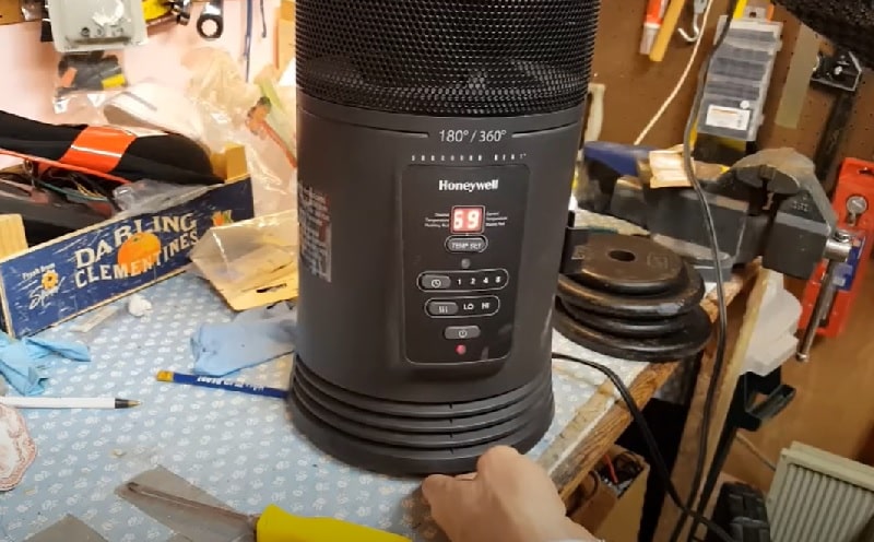 honeywell space heater repair how to fix