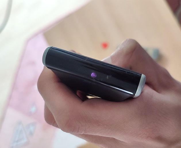remote control infrared light through phone camera-min