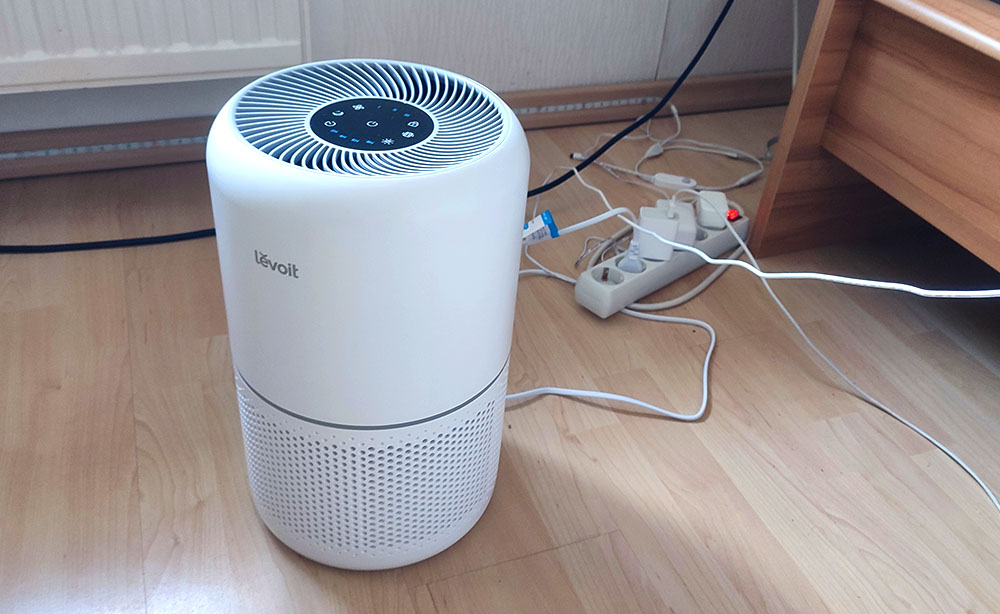 air purifier with surge protector