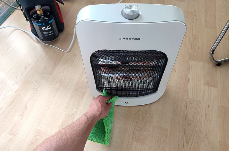 space heater infrared cleaning wet wipe-min