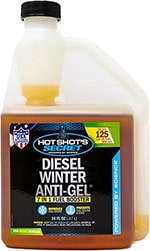 diesel winter anti-gel additive hot shots
